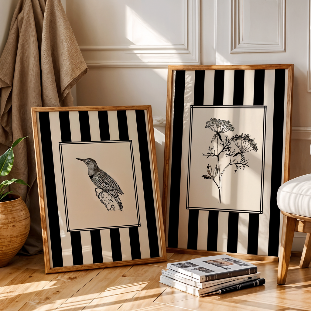 Aeris Home – Botanical Line Art Set